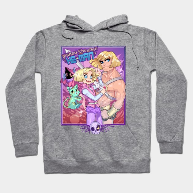 magical he-man Hoodie by raspbeary